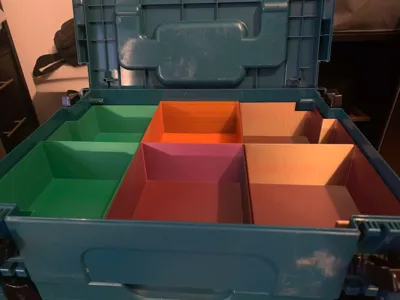Makita small box, sorting trays