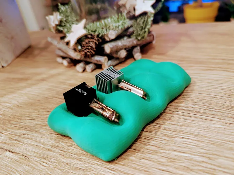 Fluffy A1 Hotend Storage — Printer Hotend Holder