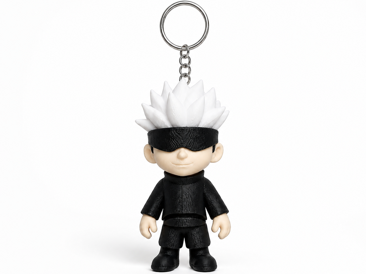 Flexi Satoru Gojo Keyring