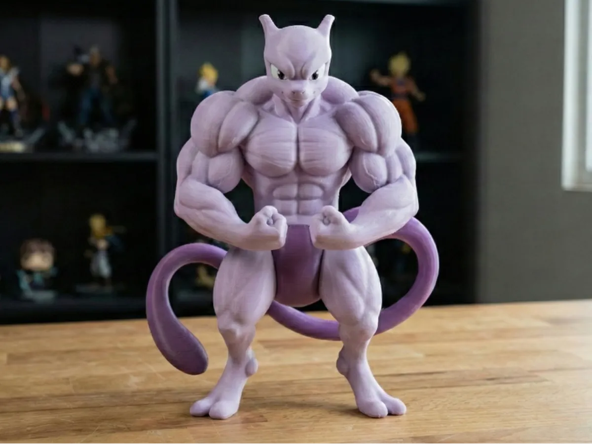 Mewtwo Gymbro - Free 3D Print Model - MakerWorld