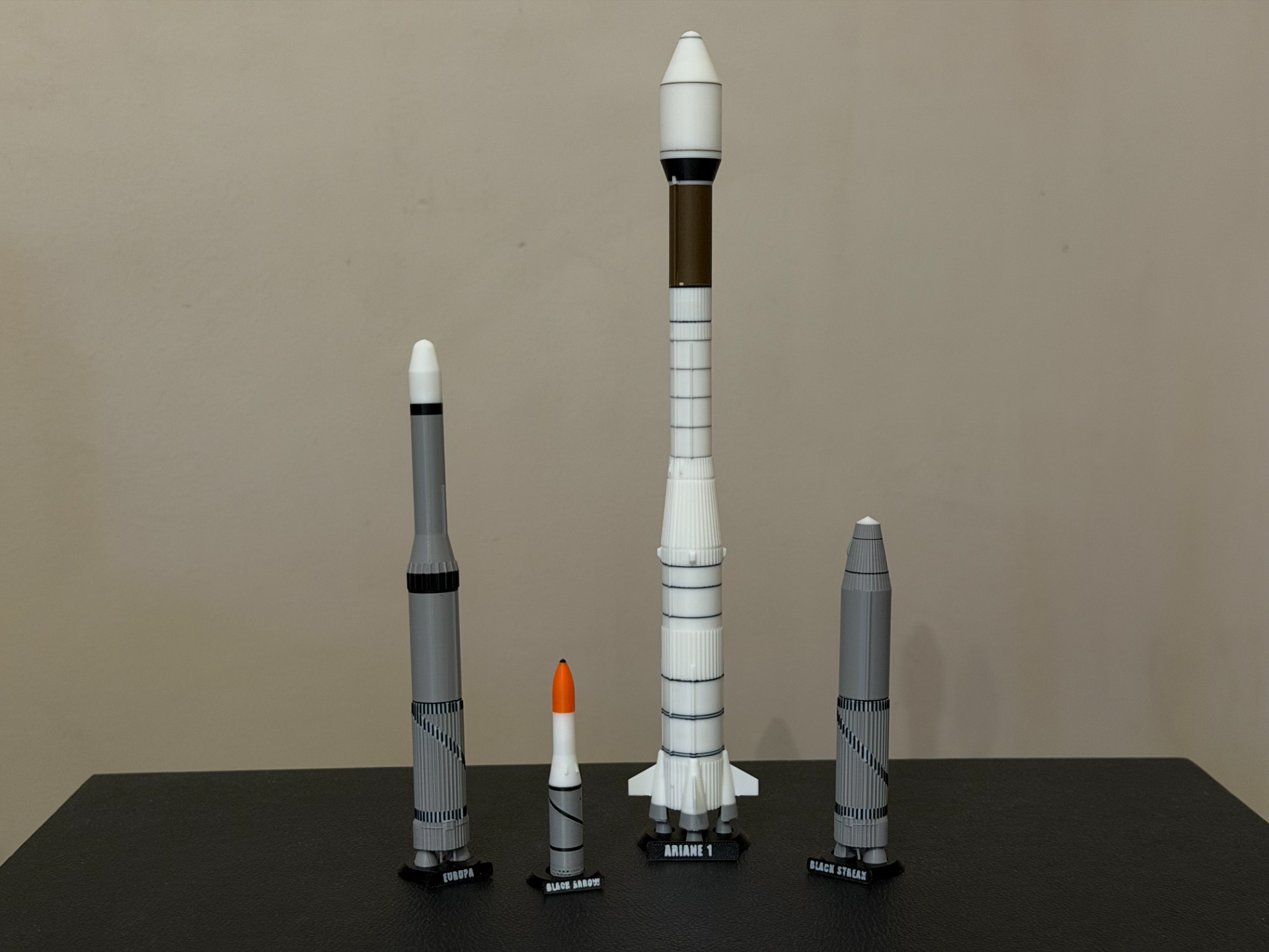 Early European Rocket Garden 1:200 Scale