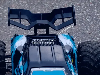 RC Car spoiler / wing  SG 116 Beast MAX (TPU)