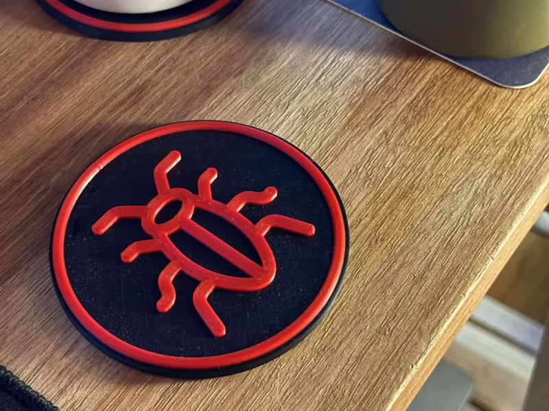 The Roach House Coaster (rubber feet exclusions)