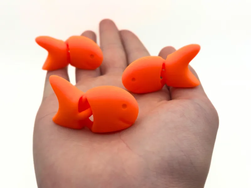 Mini Flexible Goldfish Cracker