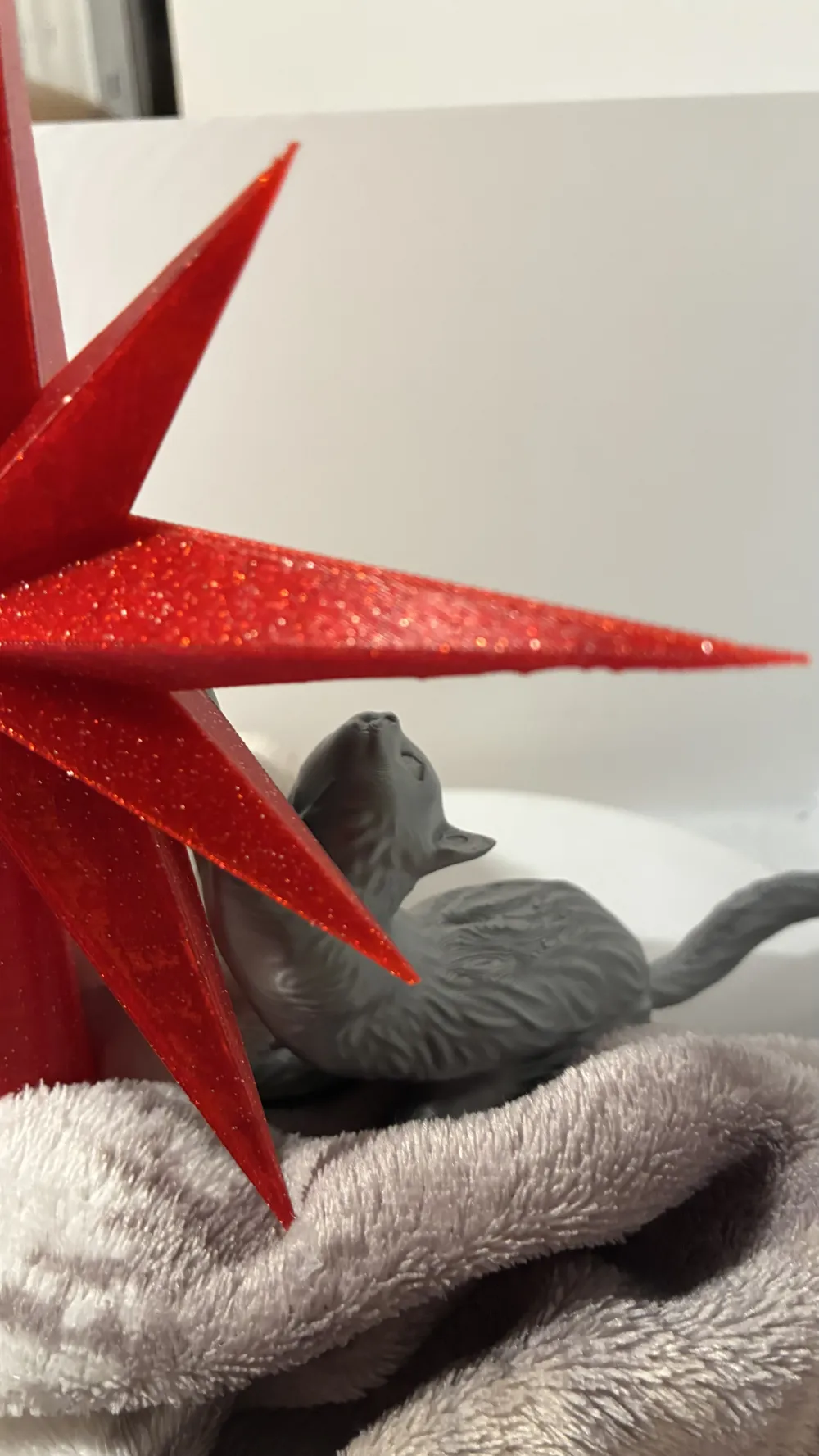 Cat Christmas tree topper - Free 3D Print Model - MakerWorld