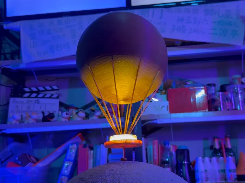Paris 2024 Olympic Torch Balloon Lantern