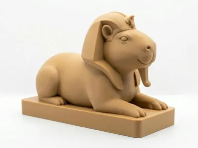 capybara Egyptian sphinx