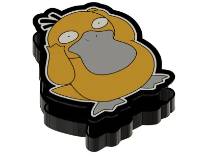 Pokèmon Psyduck Lightbox LED Lamp