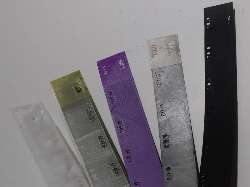 Testing Thickness Flexibility of Filaments.