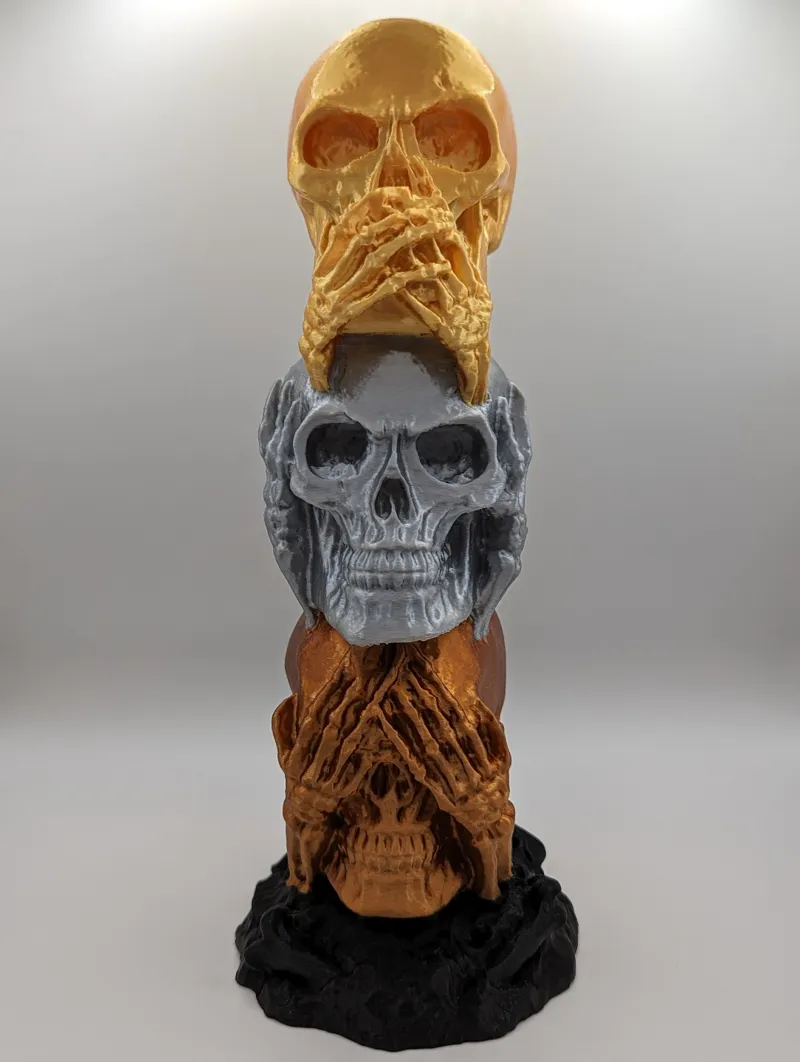 Skull - The Three Wise Skulls