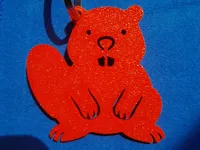 Porte-clés castor tout simple — photo 2