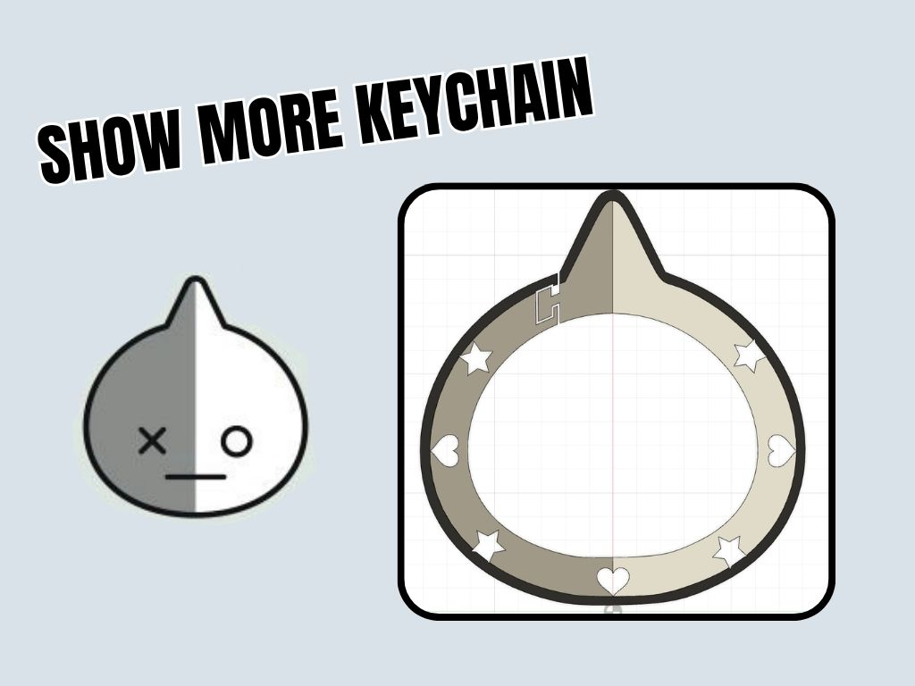 Anneau porte clef BT21 VAN ARMY