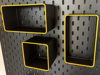 IKEA SKÅDIS Ablage / shelf / würfel Akzentring
