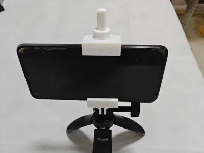 Phone Landscape Shooting Bracket (Based on Action Tripod)