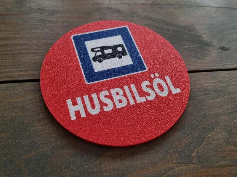 Husbilsöl drink coaster