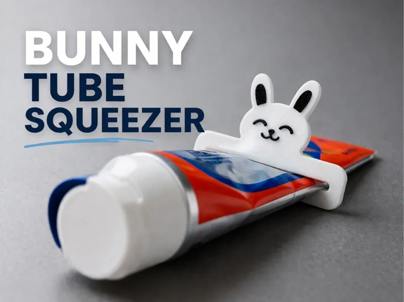 Rabbit Tube Squeezer (Toothpaste, Mustard)