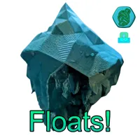 Iceberg lowpoly flottant — photo 2