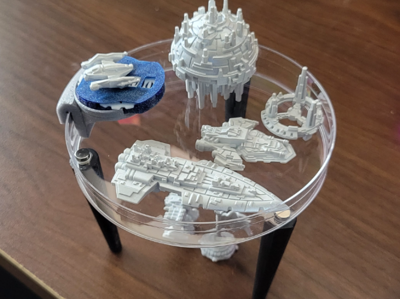 Collapsible Twilight Imperium 4 Fleet Stands