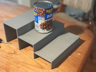 Shelves for Spices / Cans - Many Tiers, Parametric