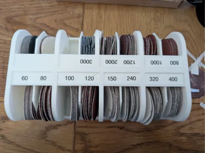 Sanding Disc holder storage rack for 50mm discs