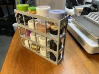 Présentoir à pots à étagères (maquillage / concentrés) — photo 6