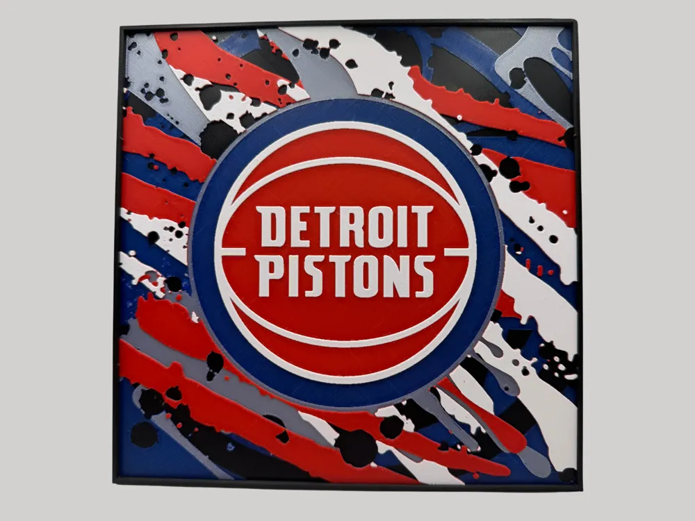 Detroit Pistons - NBA Hueforge