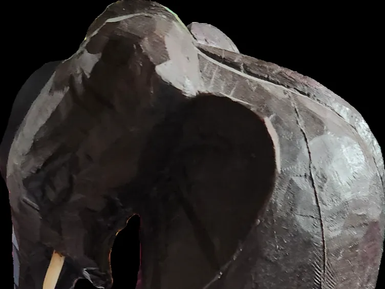 Elefant handgeschnitzt Sri Lanka