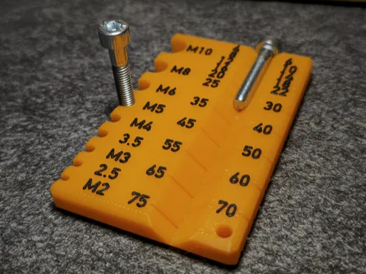 Metric Screw Hex Nut Jig