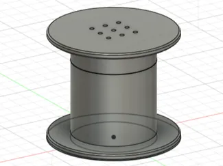 Gewicht für das Filament