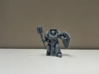 Knight with a Mace