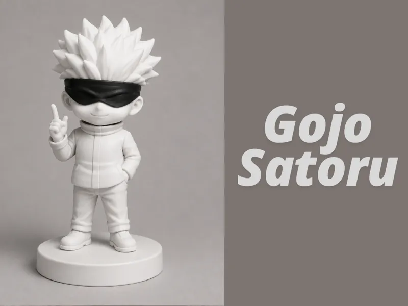 Gojo Satoru anime hero miniature