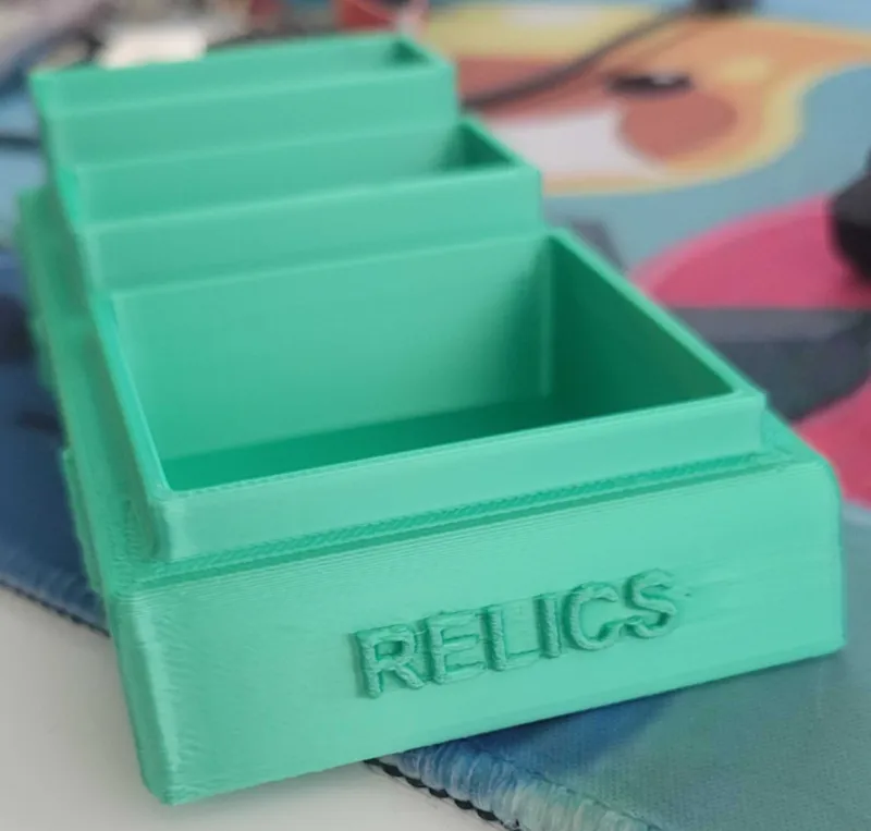 Sized Up Relic Stand with Symbols