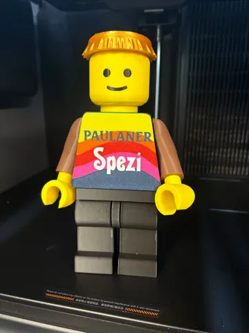 Letrero o emblema decorativo: Brickman Paulaner Spezi 20cm Figur 500% — vista de referencia 2