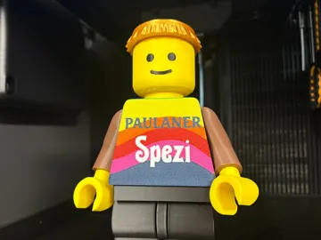 Letrero o emblema decorativo: Brickman Paulaner Spezi 20cm Figur 500% — vista de referencia 4