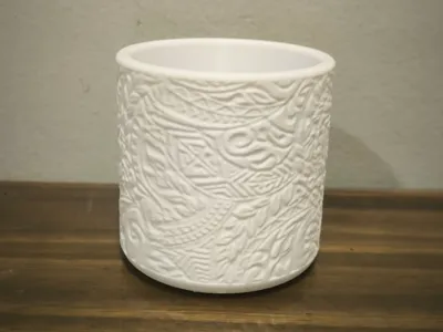 Mold matrix for 10 cm pot