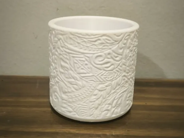 Moule matrice pour pot de fleurs en silicone 10 cm
