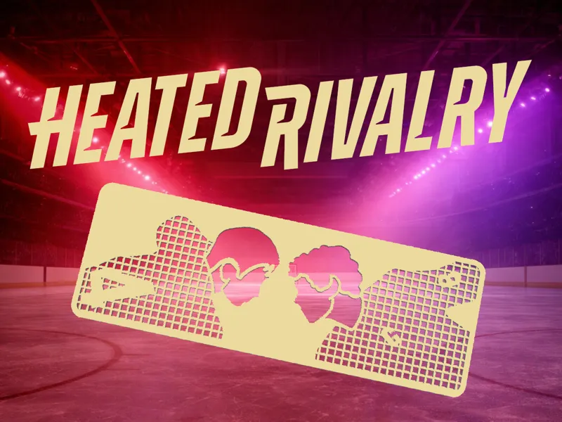 Heated Rivalry Bookmark