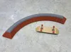 Curved Concrete Block Rail (A1 Mini)