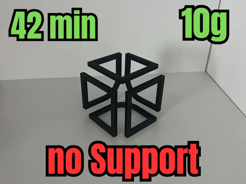Infinity-Cube no Support / Fidget / fast