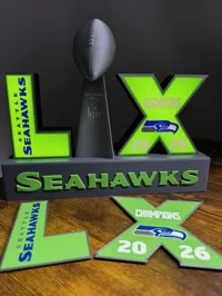 2026 Super Bowl Champions Faceplates! 0.16 layer, Arachne