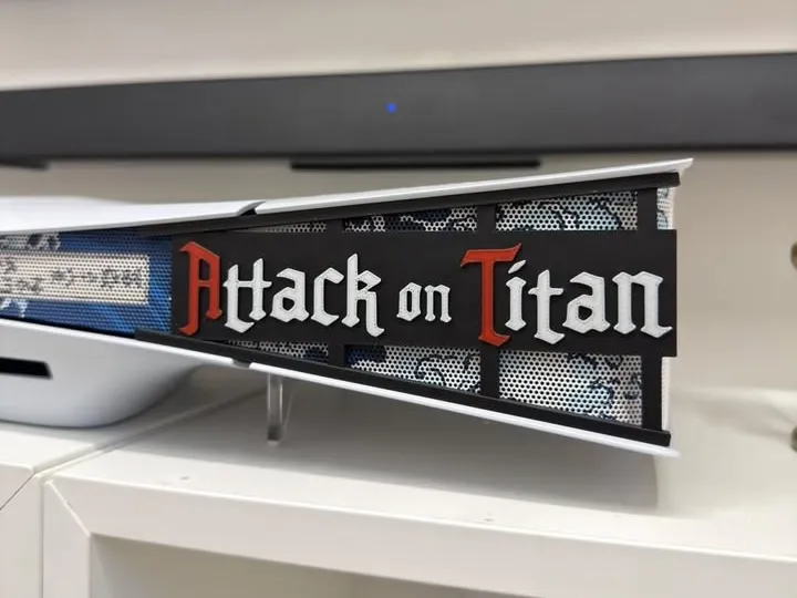 Inserto PS5 Slim - Attack on Titan