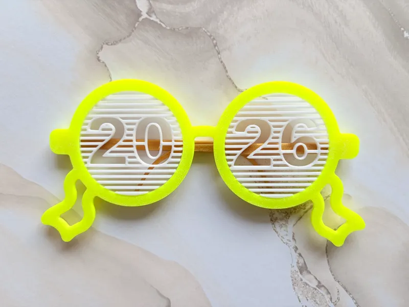Round Wizard-Style Party Glasses Changeable Lenses