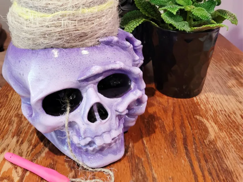 Skull Yarn Bowl