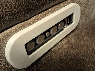 Recliner/sofa button cover for Lantana sofa
