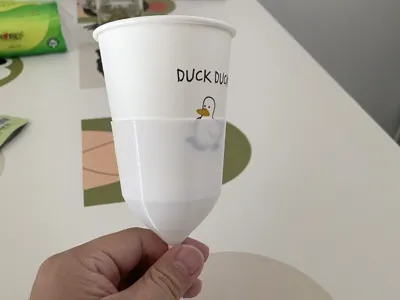Goblet, Disposable Paper Cup Goblet