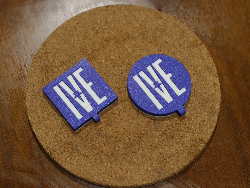 IVE 2026 Logo keychain + wall hook 