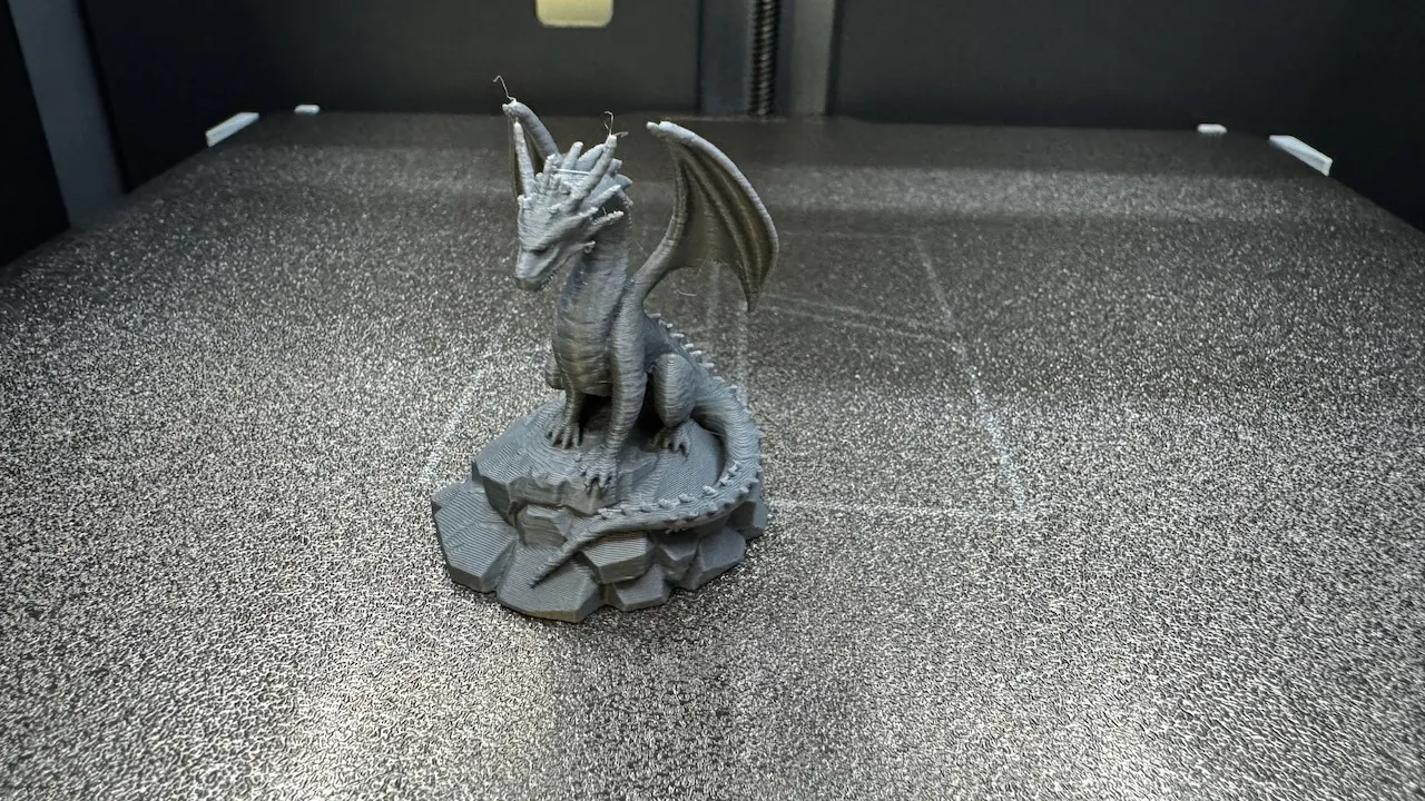 Dragon figurine view 3