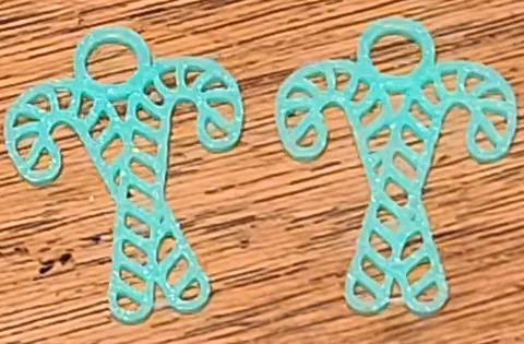 Candy Cane Earrings view 3