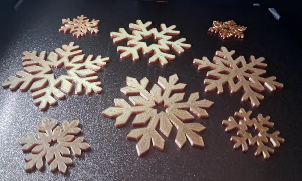 Flocon de neige décoratif