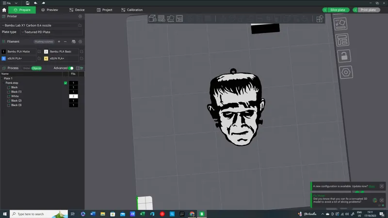 Classic Monsters Frankenstein Keychain